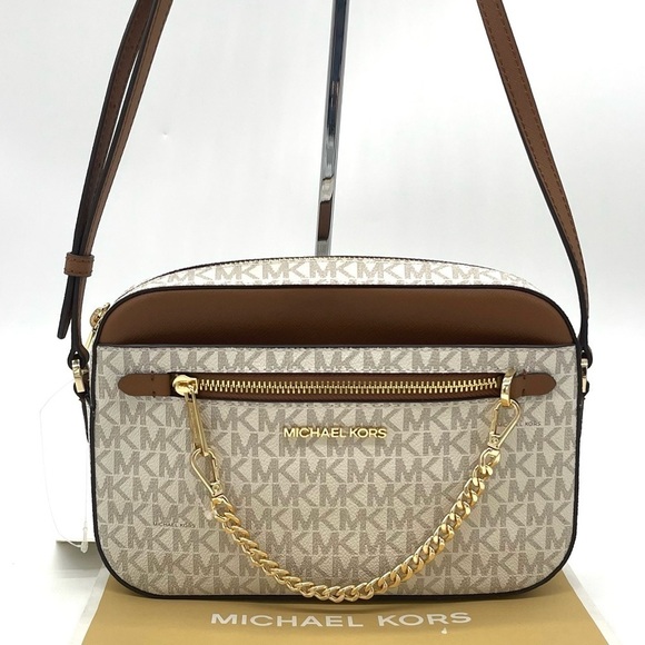Michael Kors EW Zip Chain Xbody Bag - Picture 1 of 12